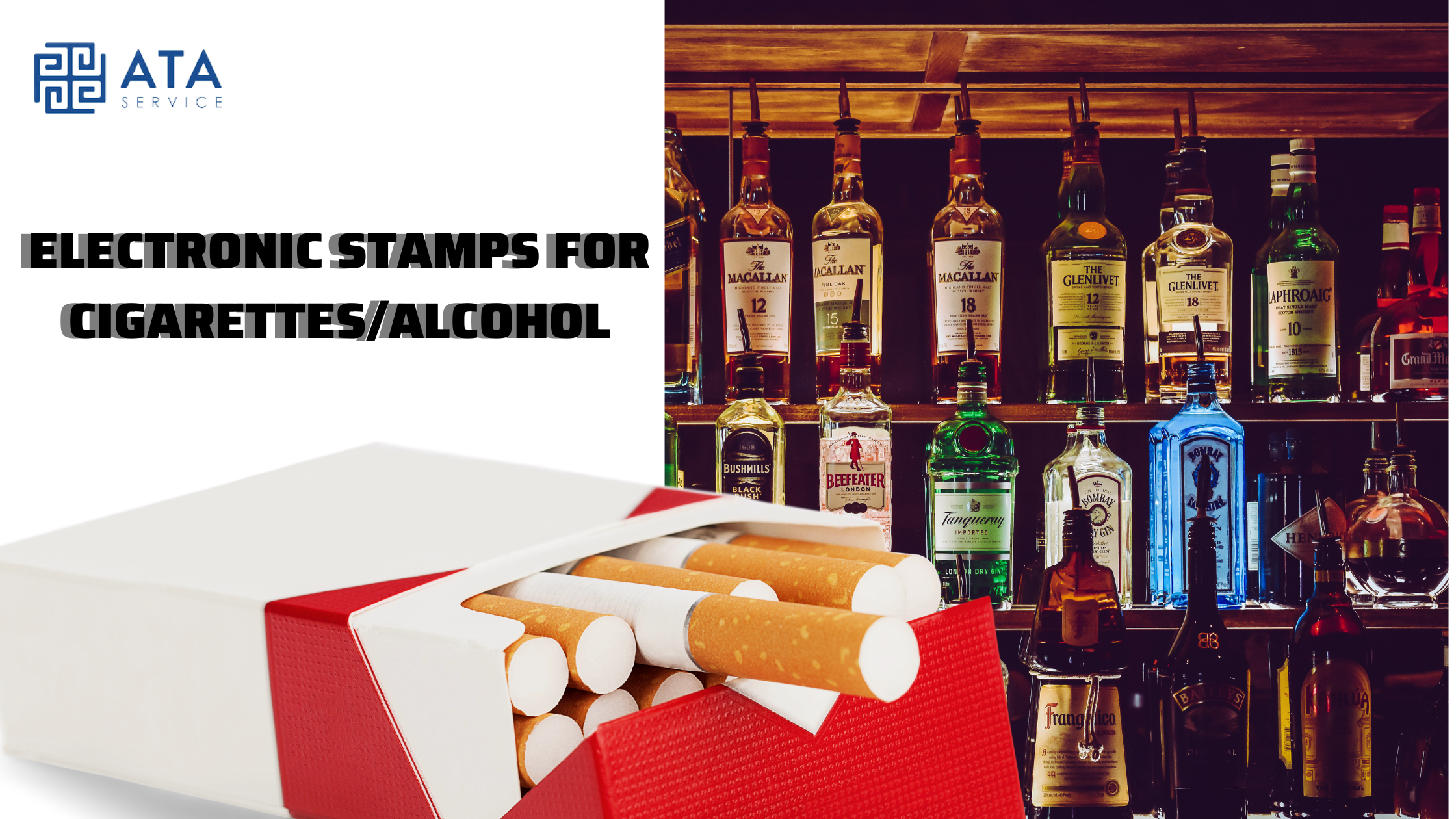 ELECTRONIC STAMPS FOR CIGARETTES/ALCOHOL